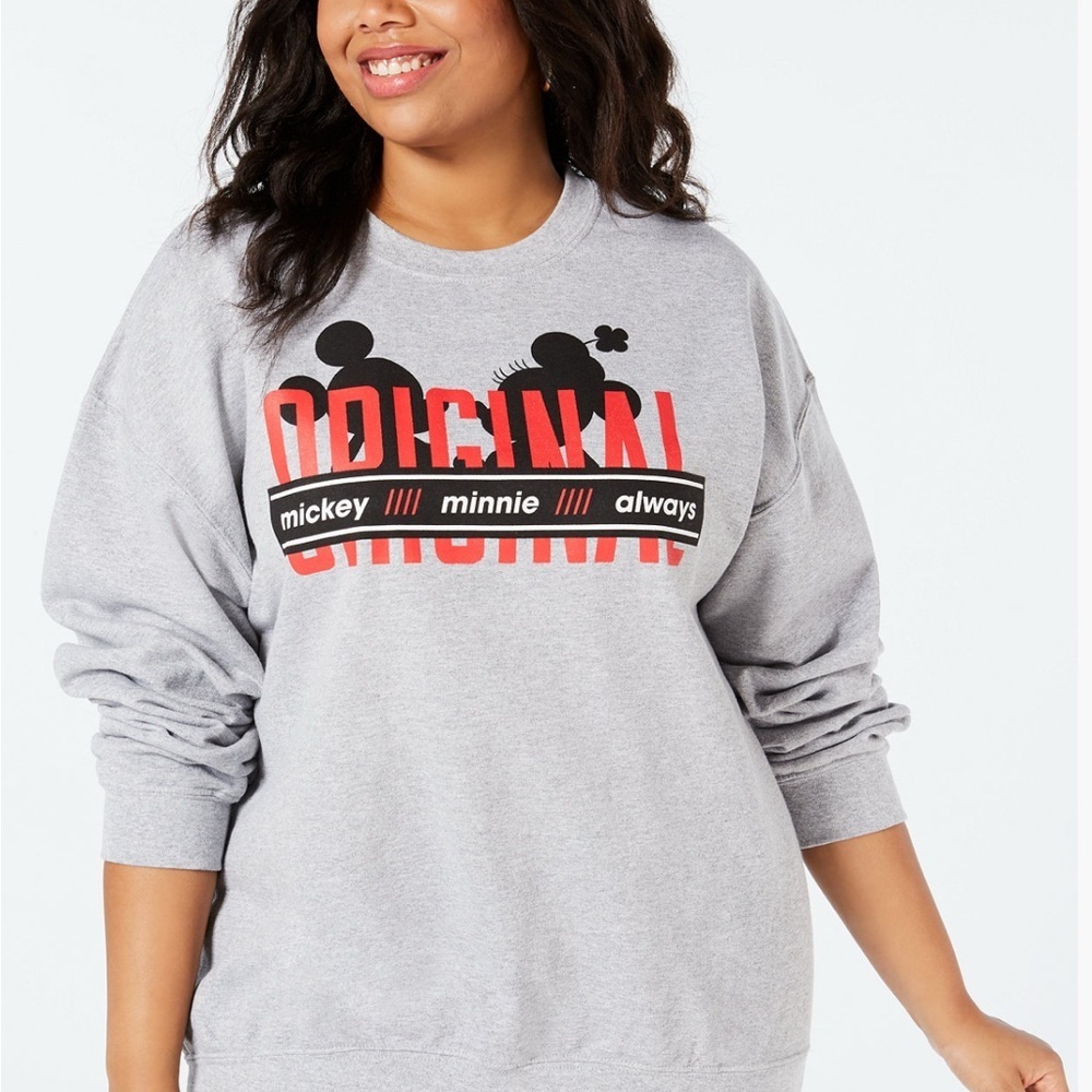 Disney Mickey & Minnie Original Always Sweatshirt Plus 2X | Love Tribe